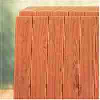 Set 10 Placi Tapet 3D, Vafy, 70 x 70 cm, Grosime 3 mm, din Rasina, Tip Placi de Lemn, Suprafata Acoperita 4.9 mp, Maro Roscat