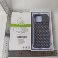 Husa Aromaterapia Compatibila cu iPhone 15 Pro, Vafy, Antisoc, Antizgariere, Protectie Camera si Supraincalzire, din Aliaj de Aluminiu, Gri