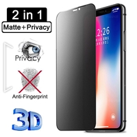 Folie protectie Flippy pentru iPhone 14, Sticla securizata, temperata, duritate 9H, Privacy Matte 360, Transparenta, Protectie Completa