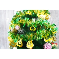 Beteala Craciun, Flippy, verde, marimea: 2 m x 11 cm x 9 cm material:folie PVC, interior/exterior