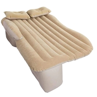 Saltea gonflabila auto, 130x80 cm – pat pentru masina, cu 2 perne, pompa si accesorii