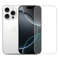 Folie de Protectie pentru Apple iPhone 16 Pro Max, Vafy, Sticla Securizata 3D, High Definition pentru Ecran complet, Anti Zgirieturi, Anti bule, Transparenta