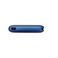 Husa Vafy pentru IQOS 3.0 DUO, Anti Soc si Zgarieturi, din Plastic, 12 x 4 x 2.5 cm, Albastru Mat