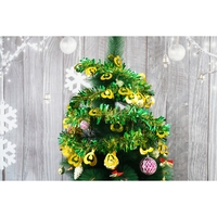 Beteala Craciun, Flippy, verde, marimea: 2 m x 11 cm x 9 cm material:folie PVC, interior/exterior