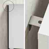 VASAGLE Dulap lavoar baie cu 3 sertare si 2 compartimente, MDF, 30x70x64 cm, alb