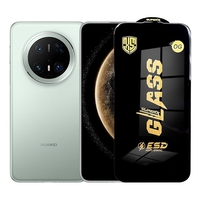 Folie de Protectie pentru Huawei Mate 70, Vafy, Sticla Securizata ESD, Margini Negre, Rezistenta la Zgirieturi, Antistatica, 0.35 mm, Transparenta