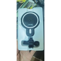 Suport auto MagSafe cu incarcare wireless 15W, Flippy, pentru seria iPhone 12, seria iPhone 13 si seria iPhone 14, Negru, Resigital