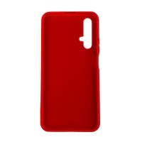 Husa protectie compatibila cu Huawei Nova 5T Liquid Silicone Case Rosu