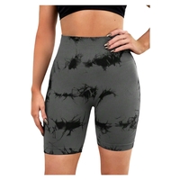 Pantaloni de Fitness/Yoga, Flippy, pentru Femei, Material Elastic, Spandex, Gri, Marime L