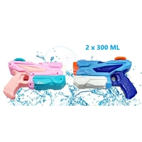 Set 4x Pistol cu Apa pentru Copii, Flippy, 6ani+, Multicolor, 2x 550 ML + 2x 300 ML