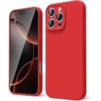 Husa de Protectie Matte TPU, Vafy, pentru Realme C53, Protectie Camera, Antisoc, Antizgariere, Antialunecare, Acoperire Completa, Rosu