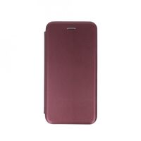 Husa de protectie Vafy compatibila cu Apple iPhone 13 Mini Magnet Book Case Bordo