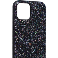 Husa de Protectie, Flippy, pentru Apple iPhone SE 2020, Sclipici, TPU, Negru