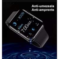 Folie Sticla pentru Apple Watch Series 2/3 38 mm adeziv pe margine Negru