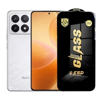 Folie de Protectie pentru Xiaomi Redmi K70 Pro, Vafy, Sticla Securizata ESD, Margini Negre, Rezistenta la Zgirieturi, Antistatica, 0.35 mm, Transparenta
