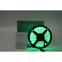 Instalatie Craciun, tip Banda RGB Multicolor Luminoasa cu telecomanda, 5 m, 270 Led-uri, Vafy, Atentie! Necesita Alimentator