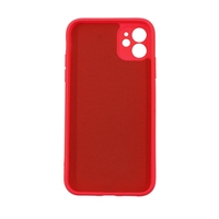 Husa protectie, Vafy, compatibila cu Apple iPhone 12 Pro Liquid Silicone Fucshia