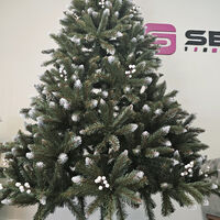 Brad artificial Christmas Deluxe by Sersimo, WhiteBerry, 2D, 220cm