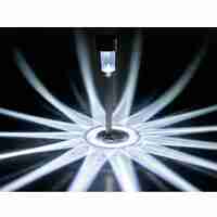 Set 10 Lampi Solare Led pentru Gradina, Flippy, 5.5 x 36.5 cm, Buton On-Off, Lumina Alb Rece, Argintiu