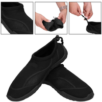 Pantofi apa unisex, material respirabil, talpa EVA antiderapanta, negru, marimea 44