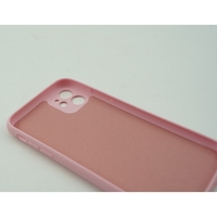 Husa protectie, Vafy, compatibila cu Apple iPhone 12 Pro Liquid Silicone Roz
