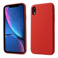 Husa protectie compatibila cu Huawei Nova 5T Liquid Silicone Case Rosu