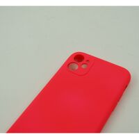 Husa protectie Vafy compatibila cu Huawei P Smart Z Liquid Silicone Case Fucshia