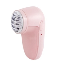 Aparat Scame si Par Haine, Vafy, Electric, USB inclus, Periuta Curatare, pentru Diferite Tesaturi, 13 x 6.8 x 5.8 cm, Roz