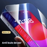 Folie de Protectie pentru Apple iPhone 16e, Vafy, Sticla Securizata 3D, High Definition pentru Ecran complet, Anti Zgirieturi, Anti bule, Transparenta