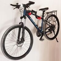 Suport biciclete pliabil pentru perete, metal, 45x36x20 cm