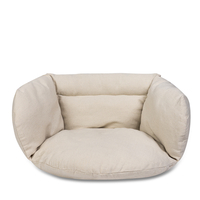 Perna pentru leagan tip cuib 56x63x36 cm, umplutura moale, ecru