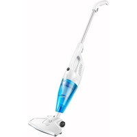 Aspirator Vertical 2in1, Flippy, Fara Sac, 2 Capete, de Mana, Filtrare Multipla, 95 x 24.5 cm, Albastru