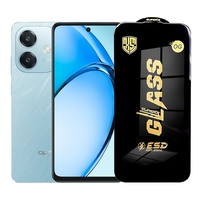 Folie de Protectie pentru Oppo A3x, Vafy, Sticla Securizata ESD, Margini Negre, Rezistenta la Zgirieturi, Antistatica, 0.35 mm, Transparenta