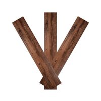 Set 36 Placi Autoadezive pentru Pardoseala, Vafy, din PVC, Impermeabil, Ignifug, Usor de Curatat, Dimensiune Placa 91.44 x 15.24 cm, Grosime 1.5 mm, Acoperire 5 m2, Model 6, Maro
