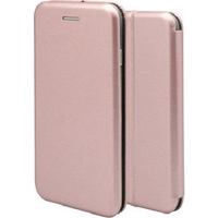 Husa de protectie Vafy compatibila cu Apple iPhone 11 Magnet Book Case Roz-Auriu