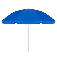 Umbrela de plaja pliabila, Sersimo BU003, 240cm, albastru