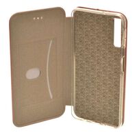 Husa de protectie Vafy compatibila cu Samsung Galaxy S10 Plus Magnet Book Case Auriu