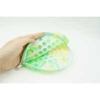 Jucarie antistres din silicon, Flippy, Pop It Now and Flip It, Geanta, Floarea Soarelui, Verde