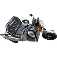 Triciclu Electric de Marfa XPB, Saige, Viteza Maxima 25 km/h, Motor 1600W, Baterie 60V/20Ah, Fara Permis, Mototricicleta Electrica de Transport, Gri