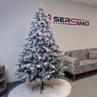 Brad artificial Christmas Deluxe by Sersimo, Kovalivka Select nins, integral 3D, 210cm