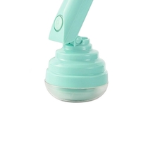 Aparat Pentru Curatat Scame, Par Si Praf, Vafy, Trimmer pentru Diferite Tipuri De Material, Cu Lame Din Otel Inoxidabil, Maner Flexibil, Incarcare Prin USB, 13x8 cm, Verde