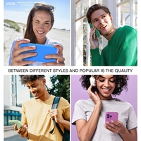 Husa de Protectie Matte TPU, Vafy, pentru Apple iPhone 16 Pro, Protectie Camera, Antisoc, Antizgariere, Antialunecare, Acoperire Completa, Verde