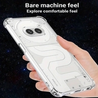 Husa de Protectie, Vafy, Compatibila cu Nothing Phone 2A, TPU Antisoc, Protectie Colturi, 1.5 mm Transparent