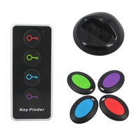 Dispozitiv Anti-Pierdere, Flippy, 4 Receptoare cu Telecomanda, 120 (dB), Emitator cu Lanterna, Multicolor