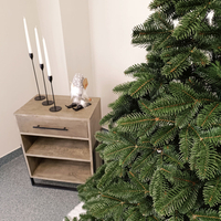 Brad artificial Christmas Deluxe by Sersimo, Canada verde, 3D, 180cm