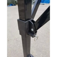 Cort pliabil pentru Evenimente, cadru metalic pentru curte si gradina, 2x3 m, Verde, Flippy