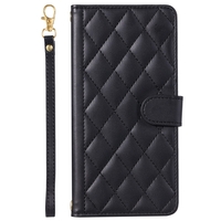 Husa de Protectie Tip Carte, Vafy, pentru Apple iPhone 15 Plus, Model cu Suport si Capsa, Antisoc, Rezistenta la Impact, Protectie Camera, Neagra