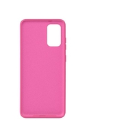 Husa protectie Vafy compatibila cu Samsung Galaxy S21 Ultra Liquid Silicone Case, Fuchsia
