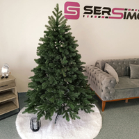 Brad artificial Christmas Deluxe by Sersimo, Kovalivska verde, 3D, 180cm