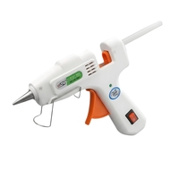Pistol de Lipit cu Silicon la cald, Vafy, 20 W, pentru Batoane 7 mm, Duza din Aluminiu Anti-picurare, Incalzire Rapida, pentru Bricolaj, Artizanat și Reparatii, Alb
